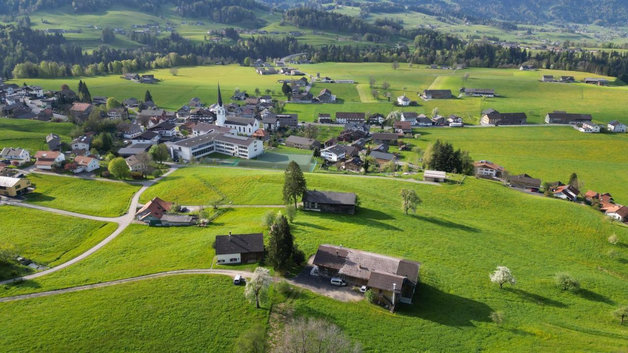 Bergoase Hohenegg Villa Lingenau Kültér fotó